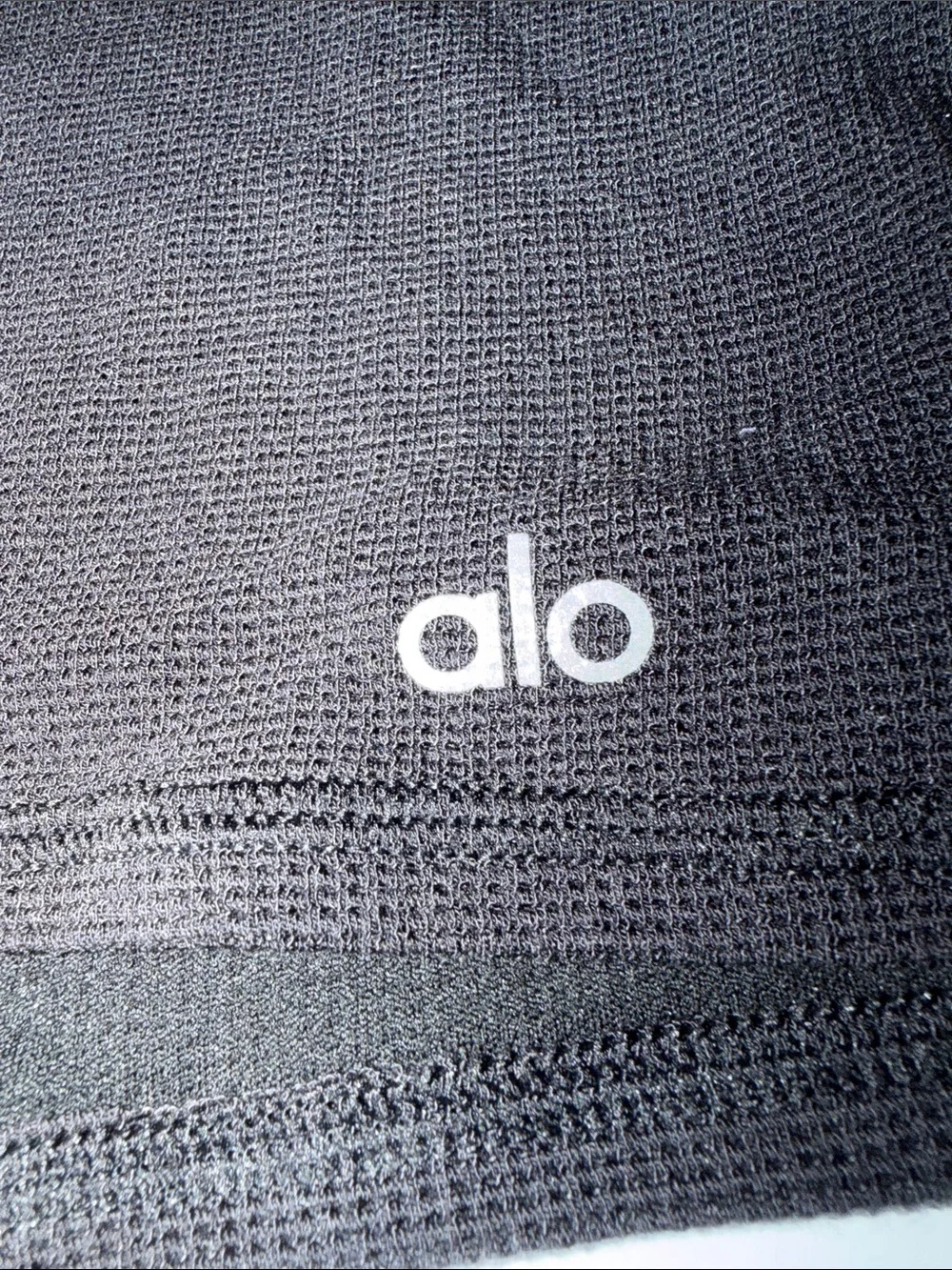 ALO yoga microwaffle pleasant boy shorts